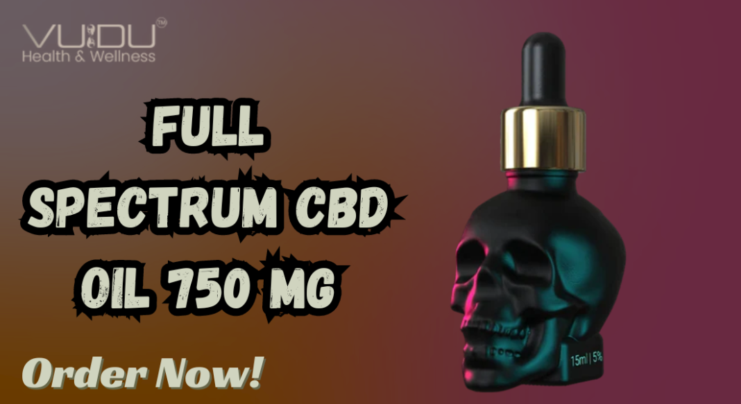 Full Spectrum CBD Oil 750 mg