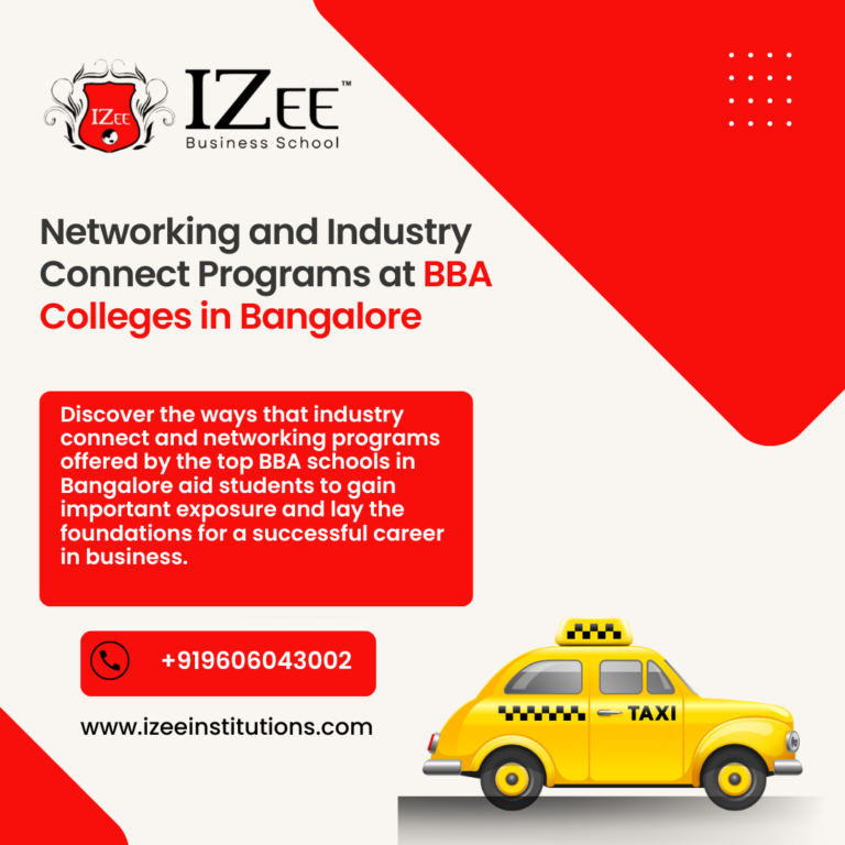 Networking & Industry Connect at BBA Colleges Bangalore